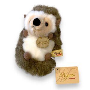 NWT‎ AURORA MIYONI  Hedgehog plush stuffed animal - 6"